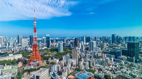 Tokyo skyline