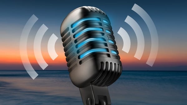 Podcast microphone