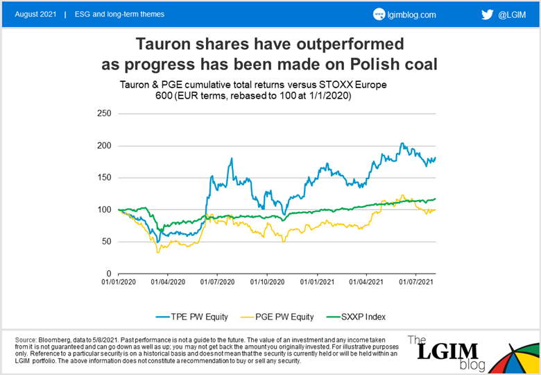 Tauron shares